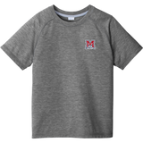 Jr. Mounties Youth PosiCharge Tri-Blend Wicking Raglan Tee