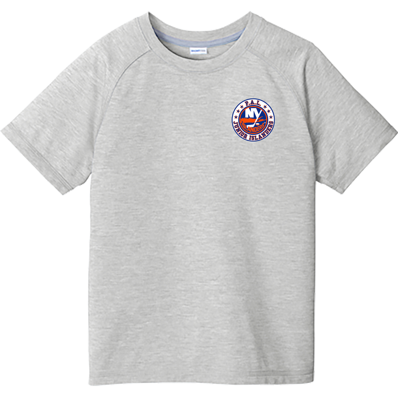 PAL Jr. Islanders Youth PosiCharge Tri-Blend Wicking Raglan Tee