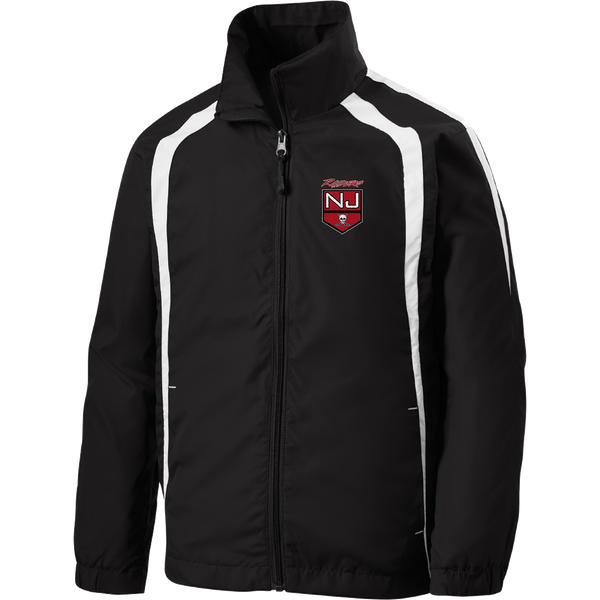 NJ Raiders Youth Colorblock Raglan Jacket