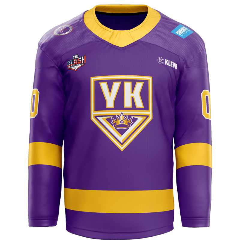 Young Kings Goalie Hybrid Jersey - Purple