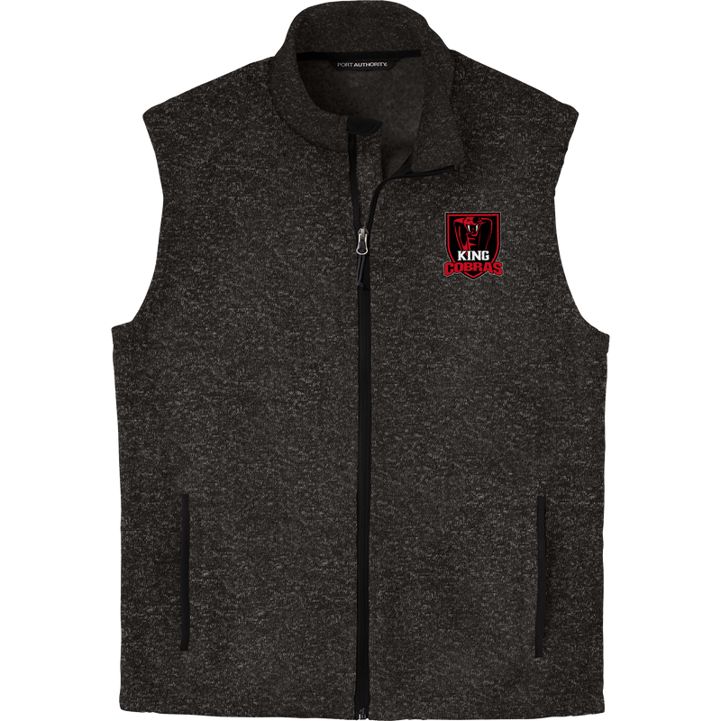 King Cobras Sweater Fleece Vest