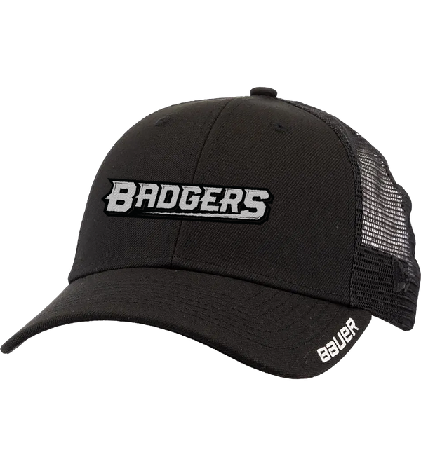 Allegheny Badgers Bauer Youth Team Mesh Snapback