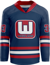 CT Whalers Tier 1 Youth Goalie Sublimated Jersey